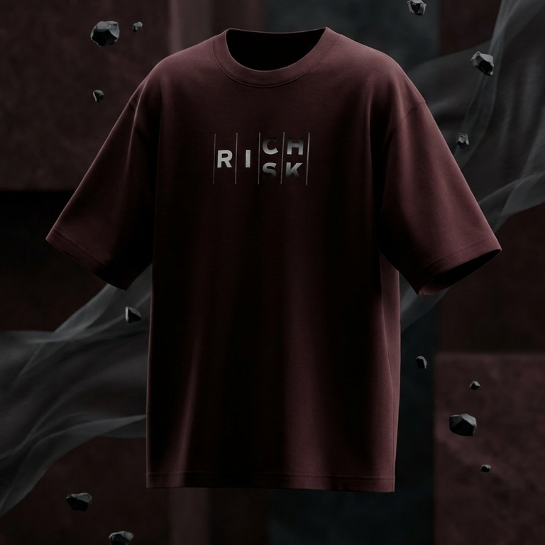 Risk Rich Minimal Oversized T-Shirt