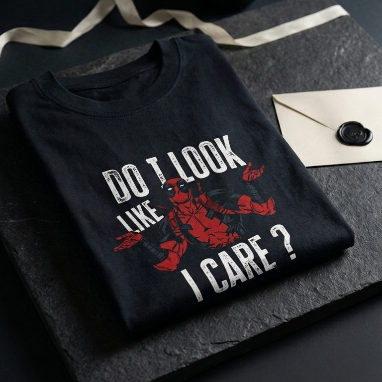Do I Look Like I Care? Oversized Graphic T-Shirt