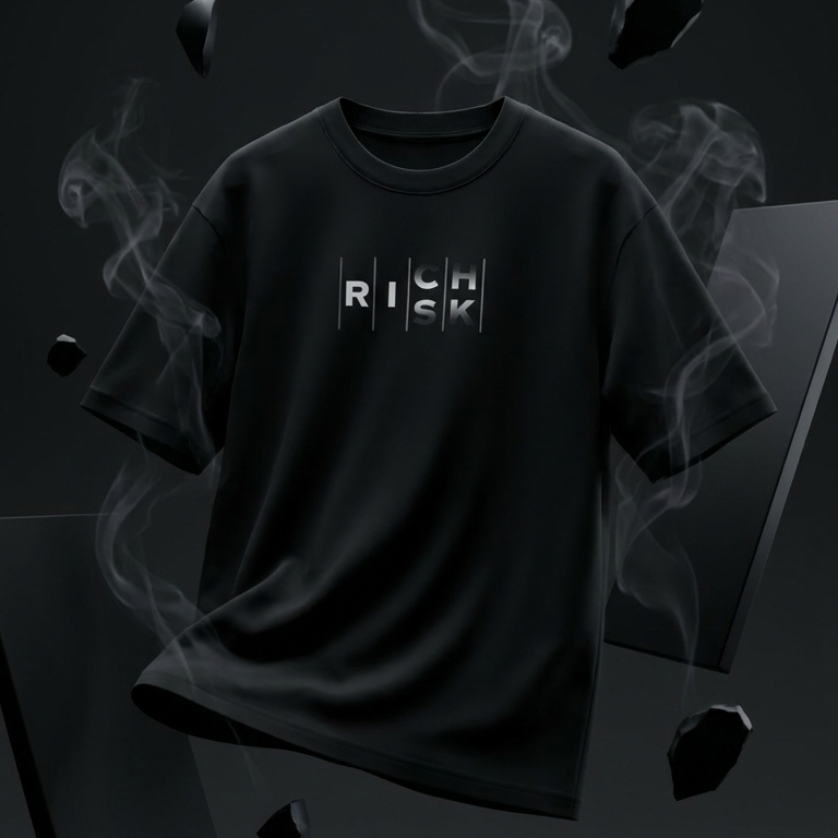 Risk Rich Minimal Oversized T-Shirt
