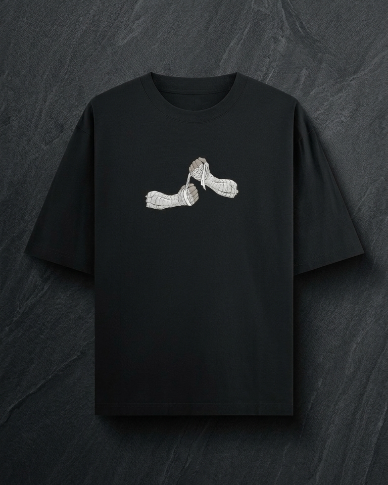 Ready To Fight Oversized Gym T-Shirt