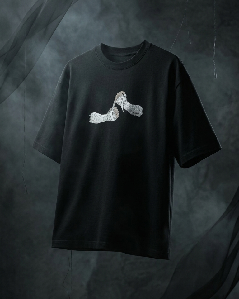 Ready To Fight Oversized Gym T-Shirt