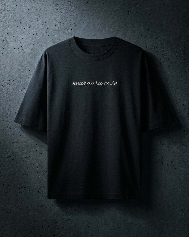 WearAura Signature Oversized T-Shirt