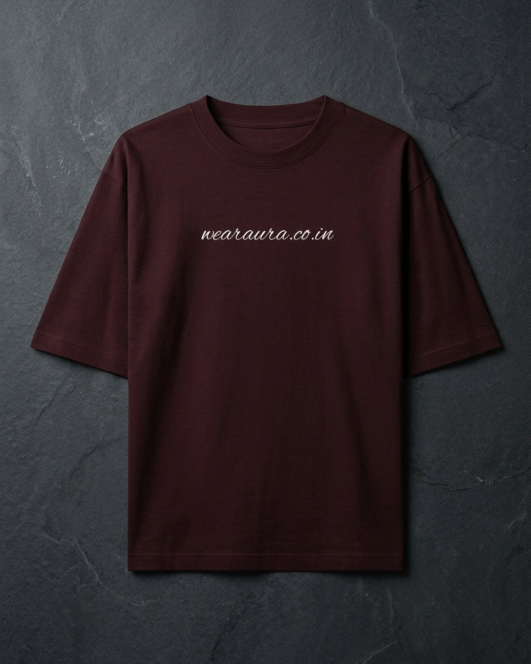 WearAura Signature Oversized T-Shirt