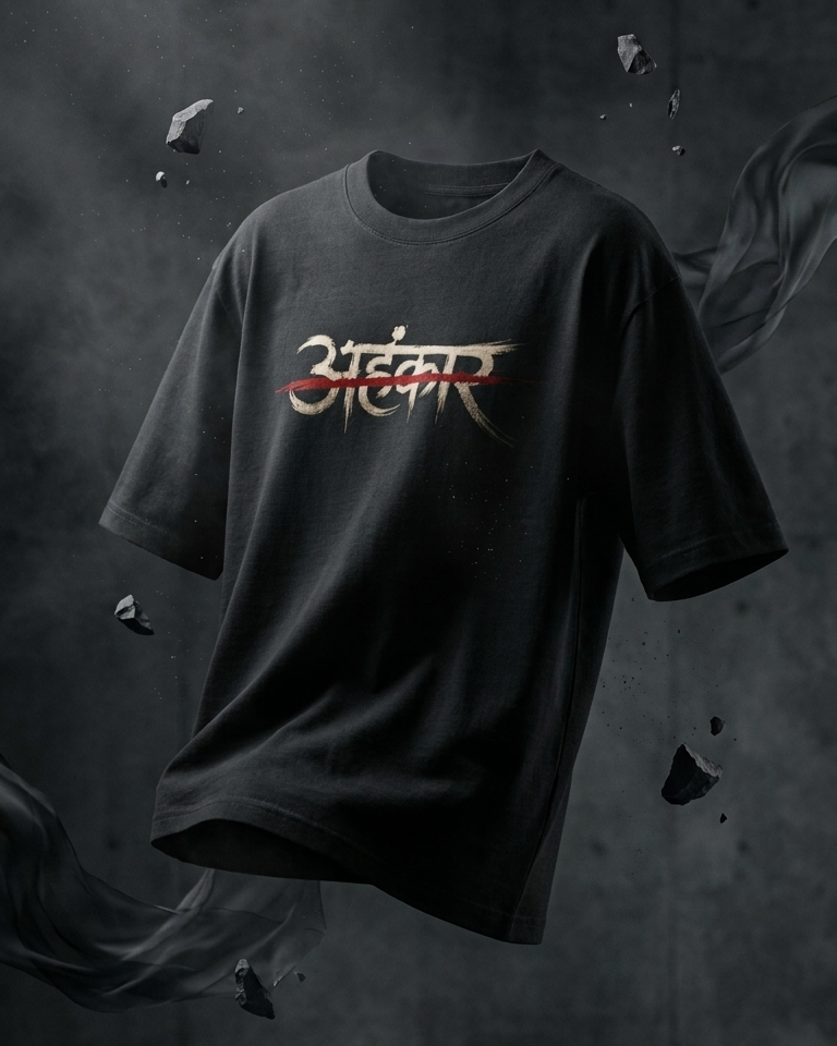 अहंकार — Oversized Streetwear Tee